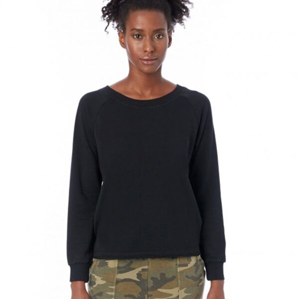 Women’s Lazy Day Mineral Wash French Terry Sweatshirt Thumbnail