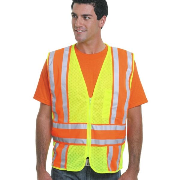 Unisex USA-Made ANSI Safety Mesh Vest Thumbnail