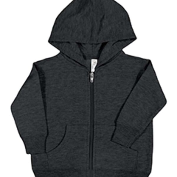 Infant Fleece Hooded Zip Front Sweatshirt With Pockets Thumbnail
