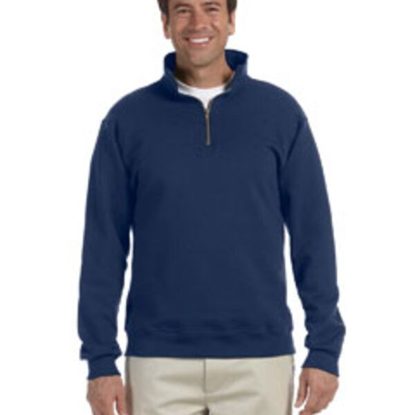 9.5 oz., 50/50 Super Sweats® NuBlend® Fleece Quarter-Zip Pullover Thumbnail